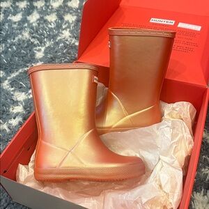 Hunter Shiny Kids' Boots